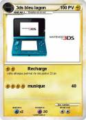 3ds bleu lagon 3ds bleu lagon