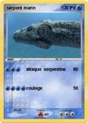 serpent marin
