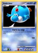 Yoshi bleu