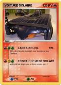 VOITURE SOLAIRE