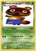 Animal grossinge Animal