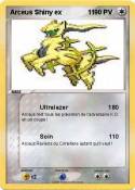 Arceus Shiny ex