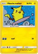 Pikachu surfeur