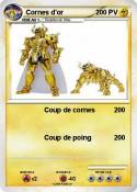 Cornes d'or