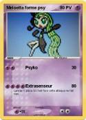 Meloetta forme