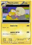Pikachu ploire