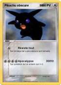 Pikachu obscure