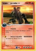 snake pv infini