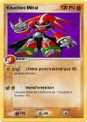 Knuckles Métal