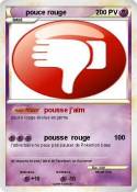 pouce rouge