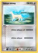 Galopa shiney