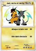 dark raichu et