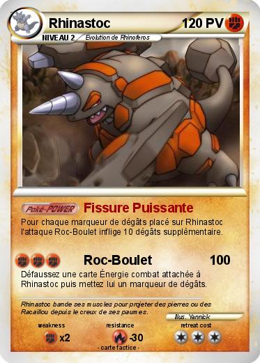 Pokemon Rhinastoc