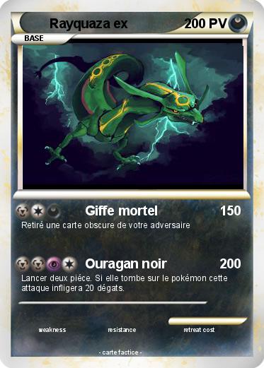 Pokemon Rayquaza ex