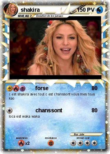 Pokemon shakira