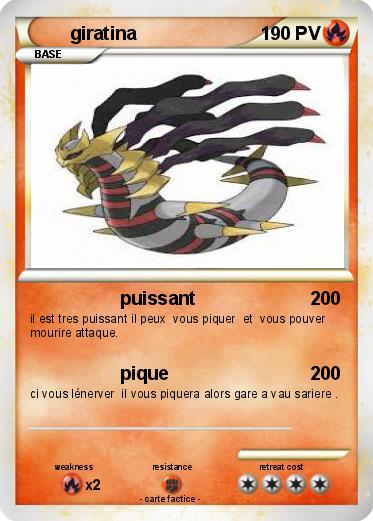 Pokemon giratina