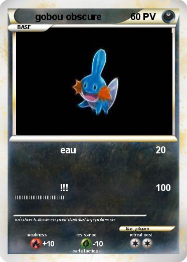 Pokemon gobou obscure