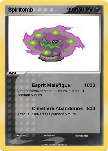 Pokemon Spiritomb                       999