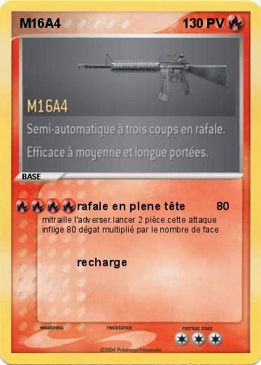 Pokemon M16A4