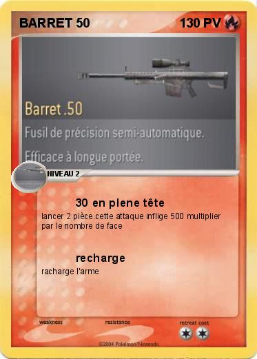 Pokemon BARRET 50