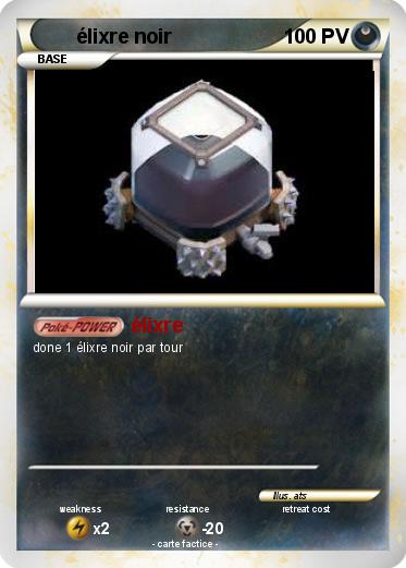 Pokemon élixre noir