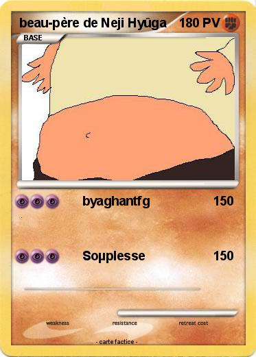 Pokemon beau-père de Neji Hyûga