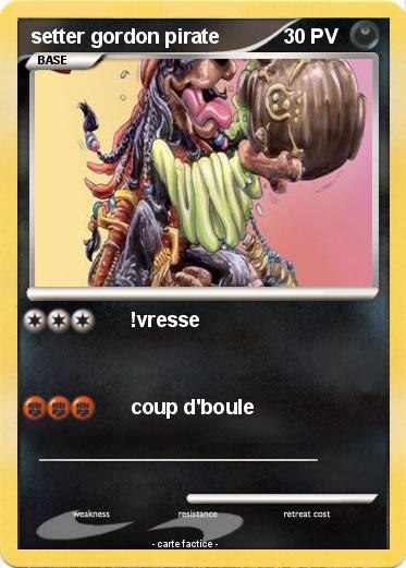 Pokemon setter gordon pirate