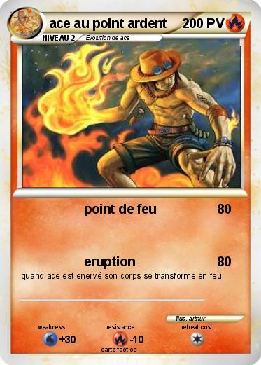 Pokemon ace au point ardent