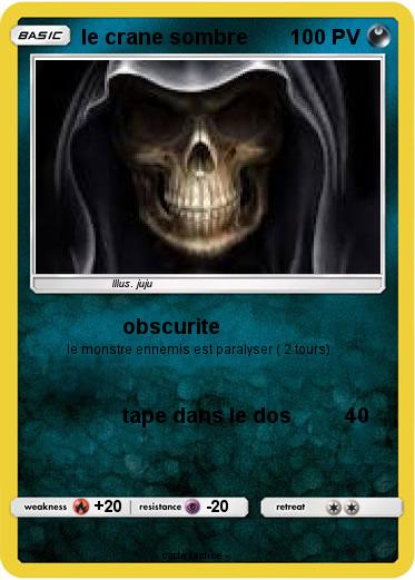 Pokemon le crane sombre