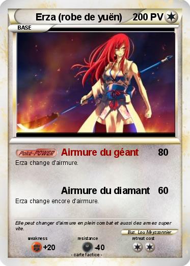 Pokemon Erza (robe de yuën)