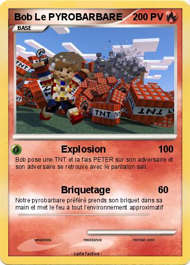 Pokemon Bob Le PYROBARBARE