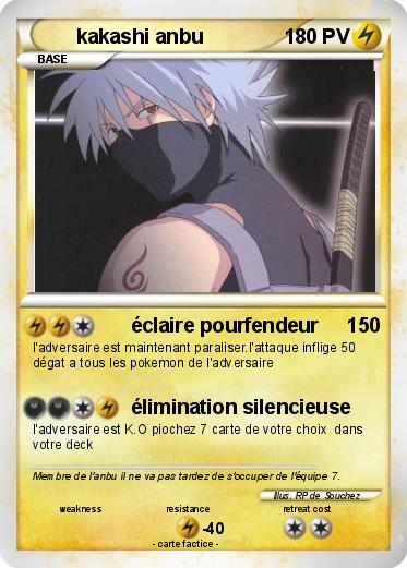 Pokemon kakashi anbu