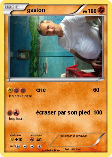 Pokemon gaston