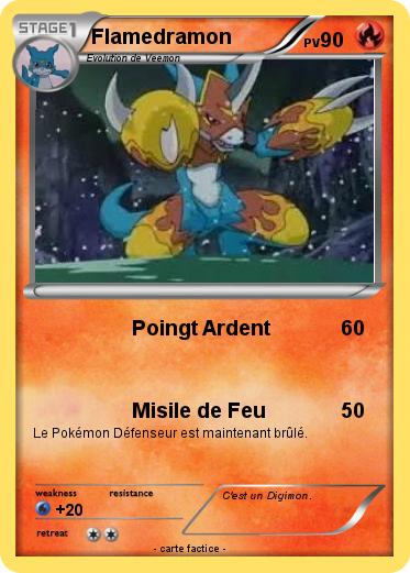 Pokemon Flamedramon