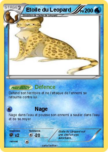 Pokemon Etoile du Leopard