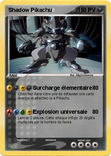 Pokemon Shadow Pikachu
