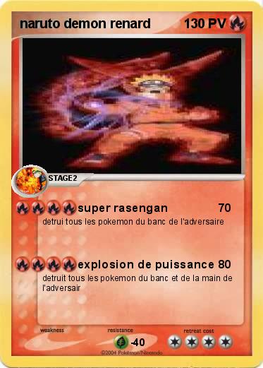 Pokemon naruto demon renard