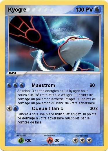 Pokemon Kyogre