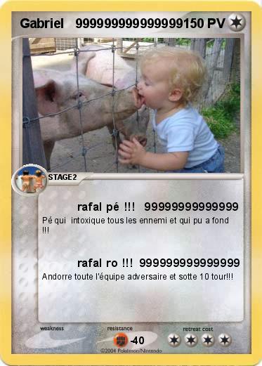 Pokemon Gabriel   999999999999999             