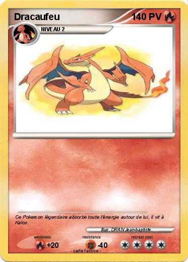 Pokemon Dracaufeu