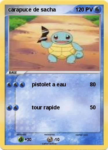 Pokemon carapuce de sacha