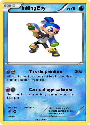 Pokemon Inkling Boy