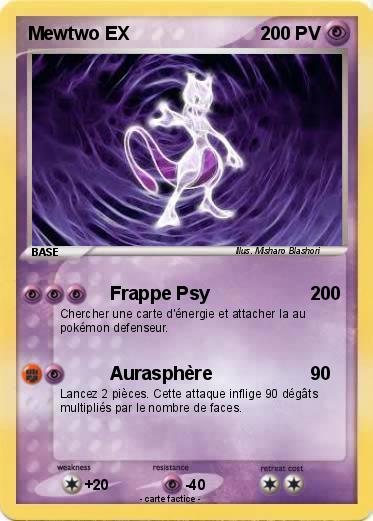 Pokemon Mewtwo EX