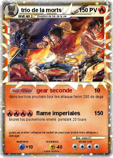 Pokemon trio de la morts