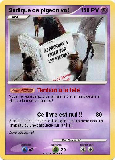 Pokemon Sadique de pigeon va !