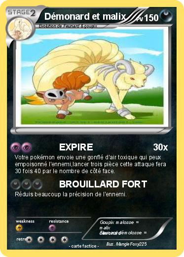 Pokemon Démonard et malix