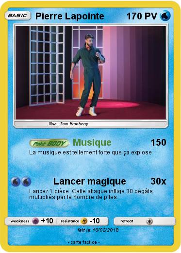 Pokemon Pierre Lapointe