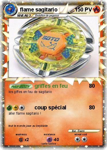 Pokemon flame sagitario
