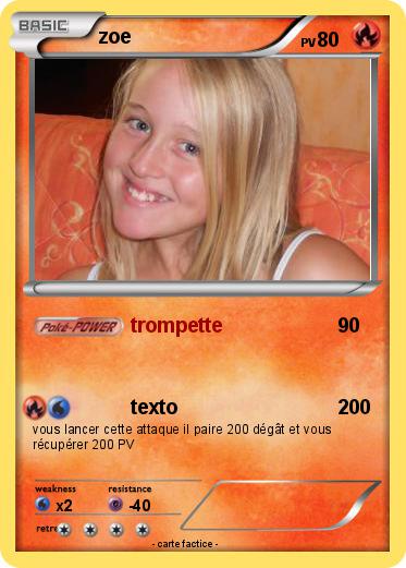 Pokemon zoe