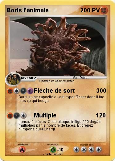 Pokemon Boris l'animale